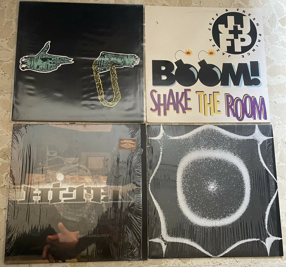 Lote 12 vinilos hiphop