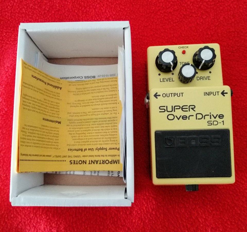 Boss SD-1 Super Over Drive