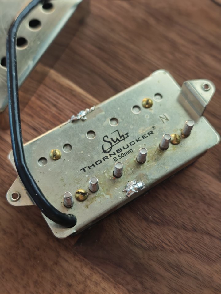 Suhr Thornbuster humbucker 50mm (Mastil) de segunda mano · Foto 2 de 3 · Barcelona · 100 €