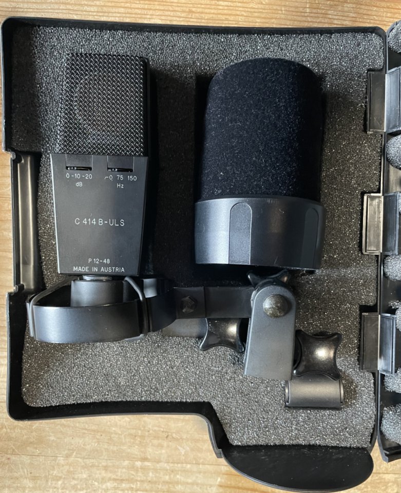 Microfono AKG 414 B-ULS (2 Unidades de segunda mano · Foto 6 de 10 · Guadalajara · 1700 €