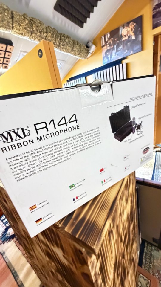 Micro de cinta MXL R144 de segunda mano · Foto 2 de 4 · Pontevedra · 100 €