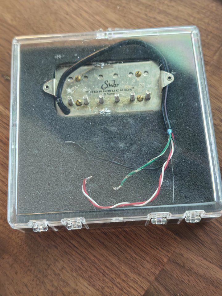 Suhr Thornbuster humbucker 50mm (Mastil) de segunda mano · Foto 3 de 3 · Barcelona · 100 €