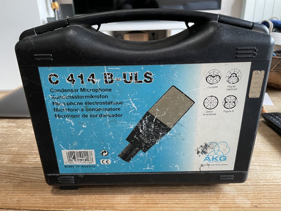 Microfono AKG 414 B-ULS (2 Unidades de segunda mano · Foto 8 de 10 · Guadalajara · 1700 €