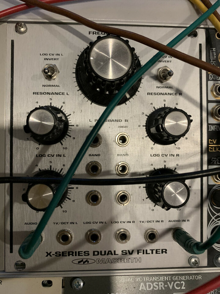Filtro Eurorack MACBETH X-Series Dual SV Filter