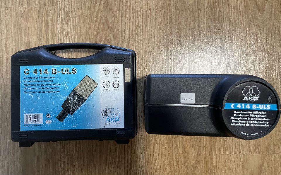 Microfono AKG 414 B-ULS (2 Unidades de segunda mano · Foto 10 de 10 · Guadalajara · 1700 €