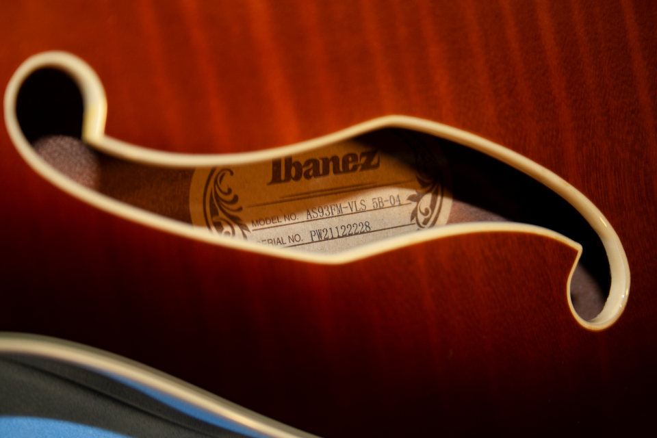 Guitarra Ibanez AS93 FM-VLS