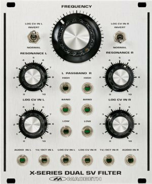 Filtro Eurorack MACBETH X-Series Dual SV Filter