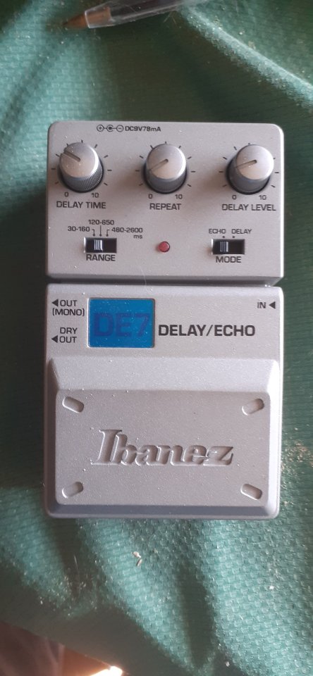Ibanez DE7 DELAY /ECHO