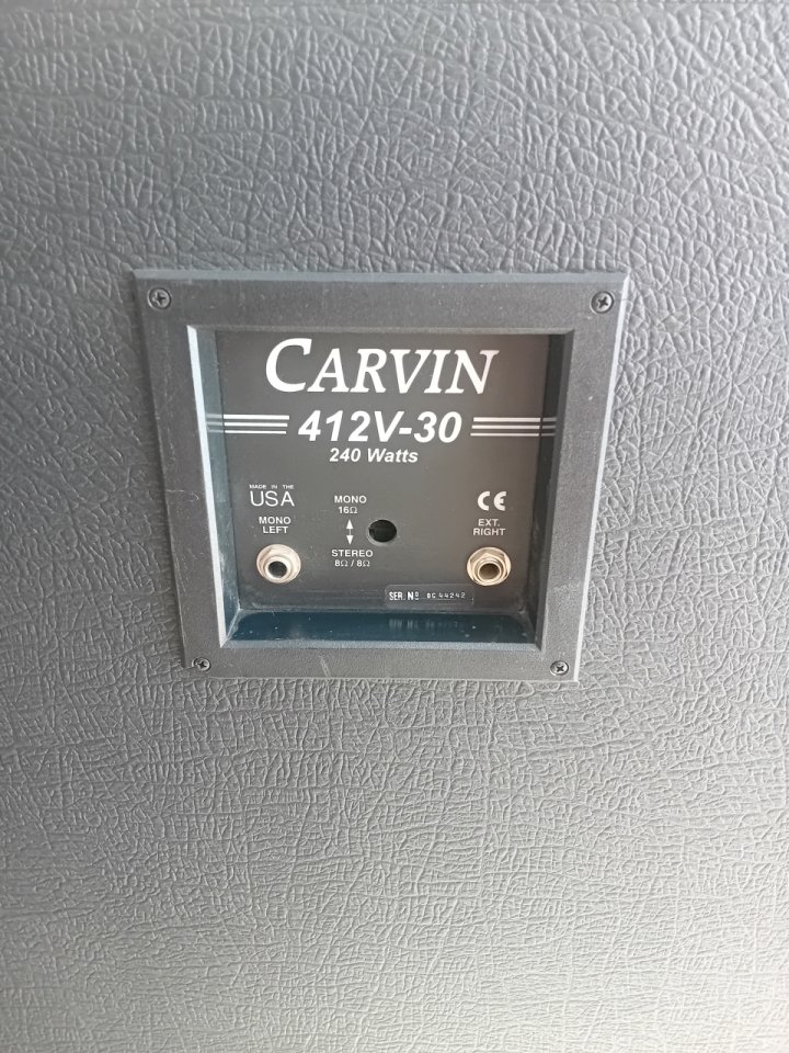 Pantalla Carvin 4x12 - V30 Celestion