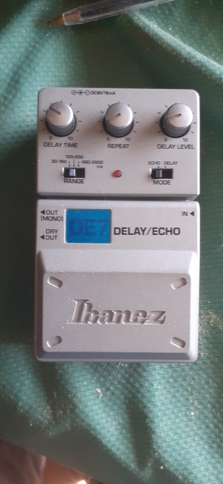 Ibanez DE7 DELAY /ECHO