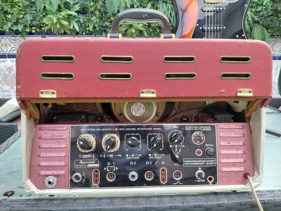 Dynacord da16 de 1960