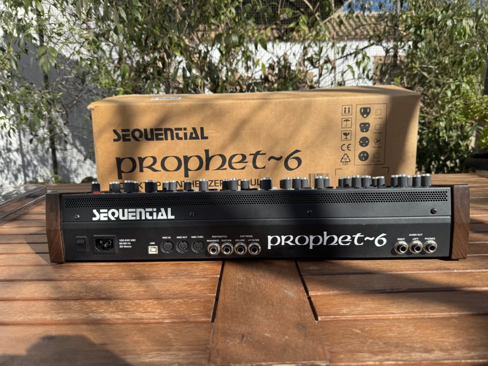 Dave Smith Prophet-6 + Decksaver | Analógico Puro | Con Garantía