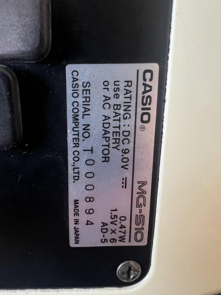 Casio Mg 510 guitarra MIDI de segunda mano · Foto 5 de 6 · Madrid · 549 €
