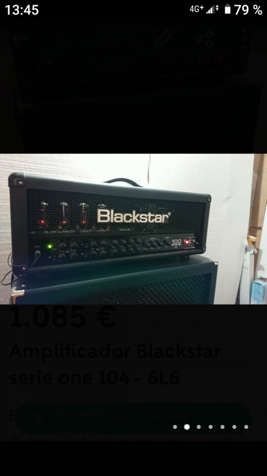Blackstar serie one 104 6L6
