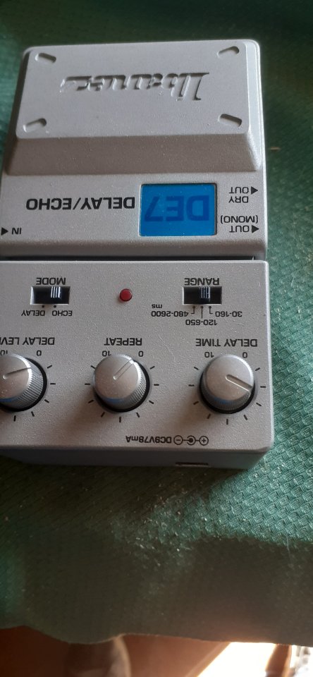 Ibanez DE7 DELAY /ECHO