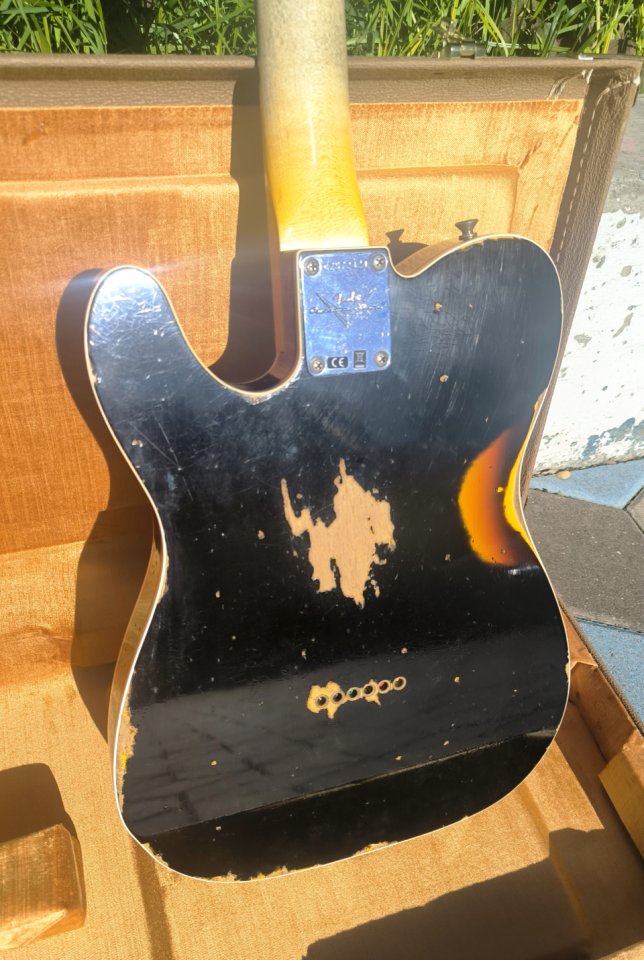 Fender Custom 60's telecaster heavy relic ¡COMO NUEVA!