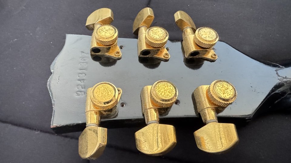 Gibson ES-335 Ebony & Gold (1992)