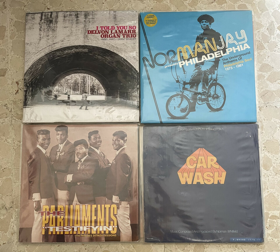 Lote 12 Lp soul-funk