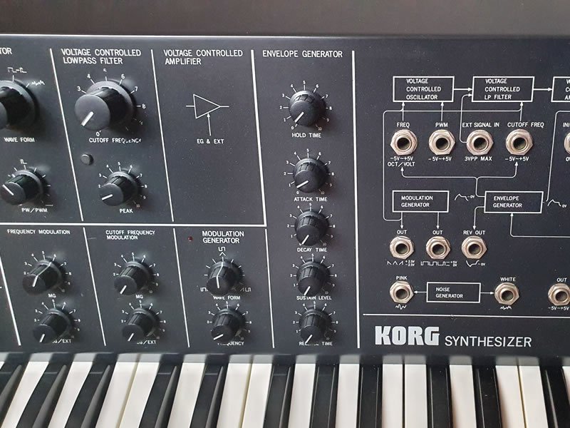 KORG MS-10 Sintetizador Analógico