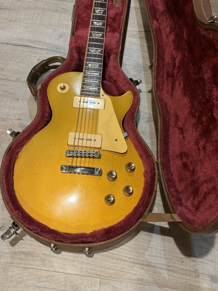 Gibson Les Paul Deluxe Goldtop 1976