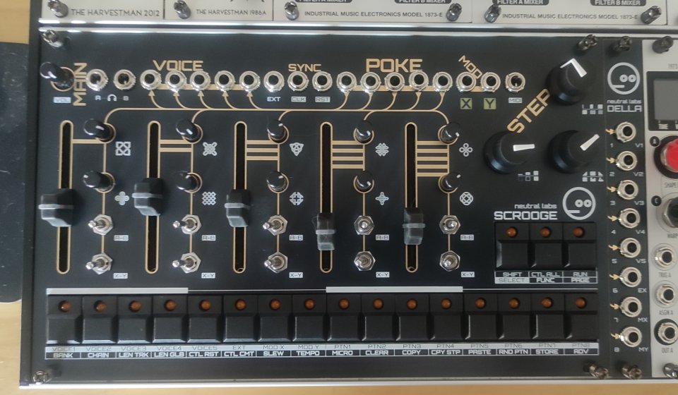 Neutral Labs Scrooge con expansor Della Eurorack de segunda mano · Barcelona · 450 €