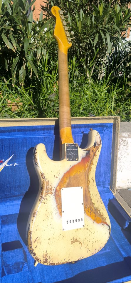 ¡MEGAOFERTÓN 24H! Fender custom 1963 Super heavy relic ¡NUEVA!