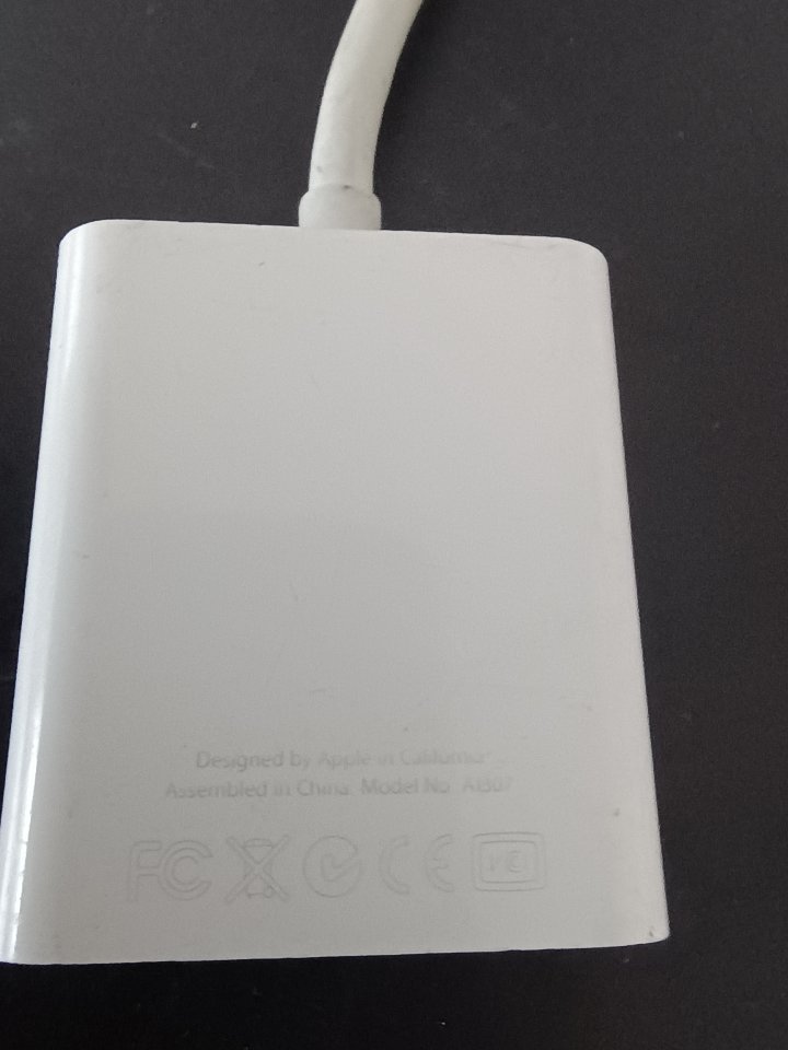 Adaptador Apple mini DP a VGA