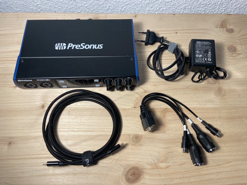PreSonus Studio 68c - Interfaz de Audio USB-C