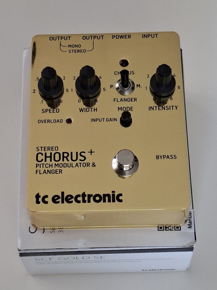 TC Electronic SCF Stereo Chorus + Gold Special Edition. de segunda mano · Foto 1 de 5 · Alicante · 50 €