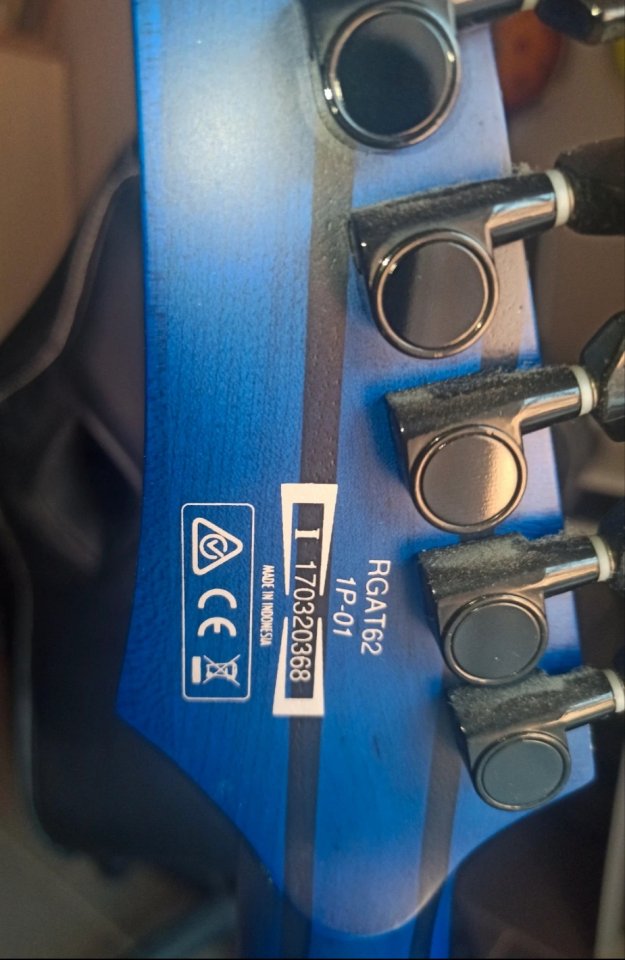 Ibanez RGAT62 – Potencia, Precisión y Carácter DiMarzio