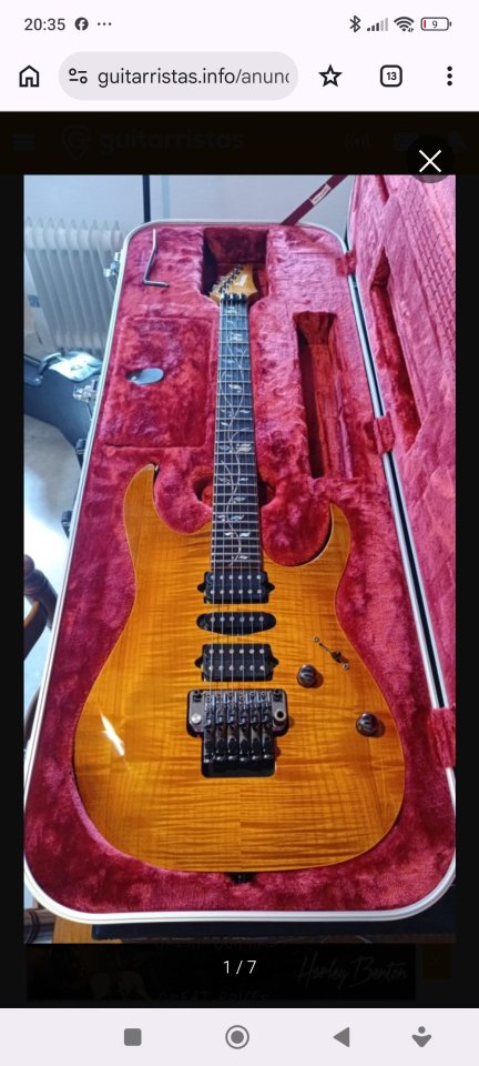 Ibanez RG8570Z J.Custom de segunda mano · Foto 1 de 5 · Tarragona