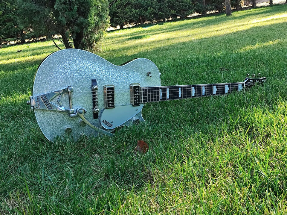 GRETSCH 6129T 1957 Silver Jet