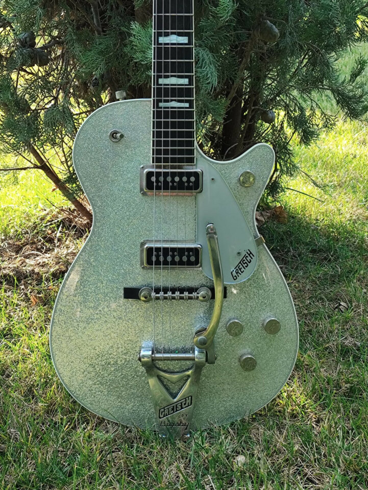 GRETSCH 6129T 1957 Silver Jet