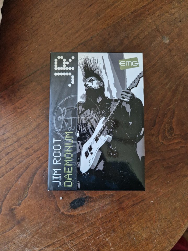 EMG Jim Root 'Daemonum' Open Coil Humbucker Set Black