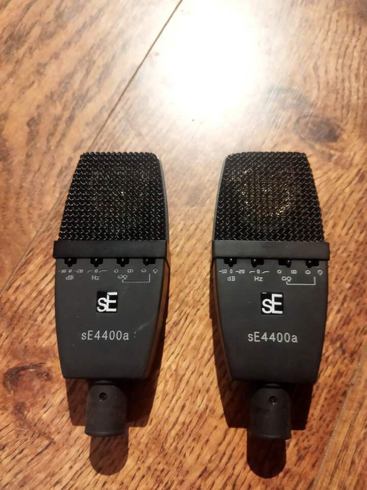 Pareja de microfonos SE 4400a
