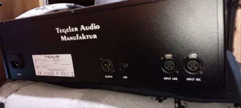 Preamplificador Tegeler VTRC Recording Channel