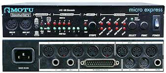 MOTU MIcro Express----memoria Ram Kingston KTA -MP 1066 4G x 4=16 G----Memoria Ram Kington KTA-MP311