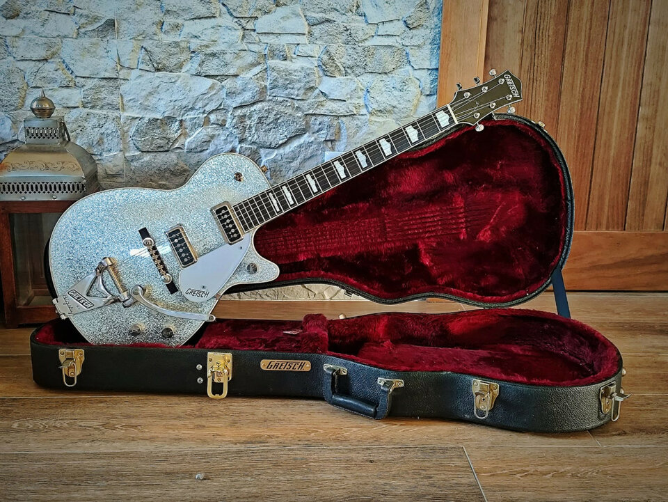 GRETSCH 6129T 1957 Silver Jet