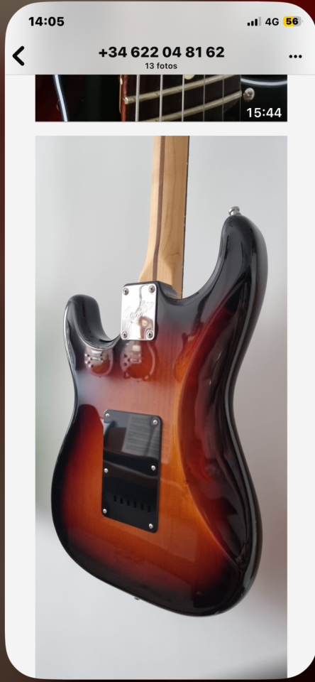 Cambio fender Stratocaster standard usa ( RETIRADA )