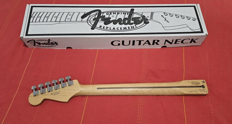 Mástil Fender Stratocaster