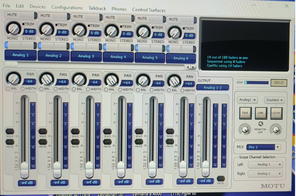 interface Motu 2408 MK3 +  placa pci