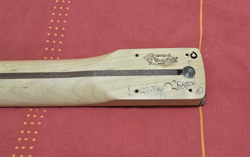 Mástil Fender Stratocaster