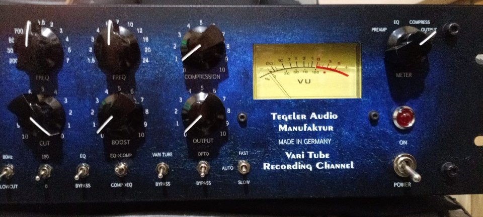 Preamplificador Tegeler VTRC Recording Channel