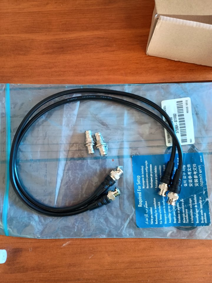 Kit montaje antenas en rack