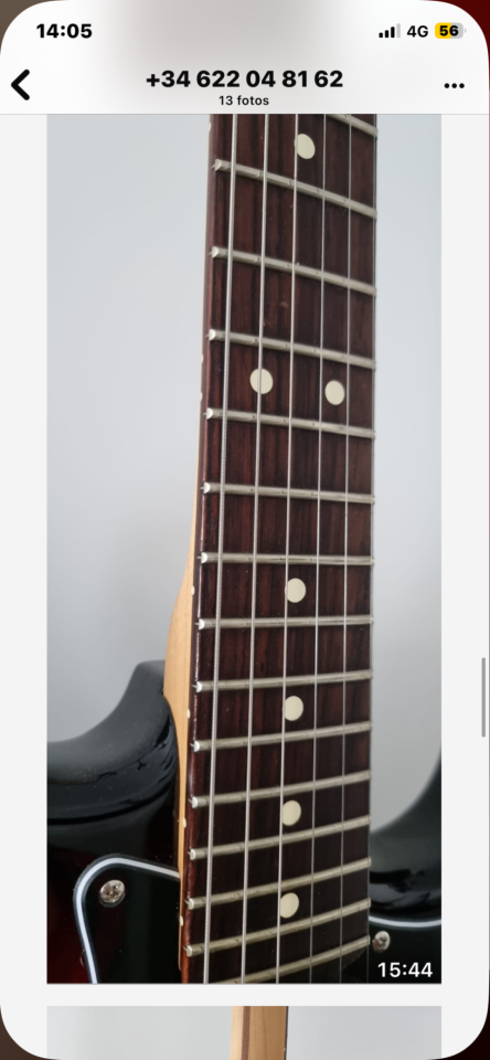 Cambio fender Stratocaster standard usa ( RETIRADA )