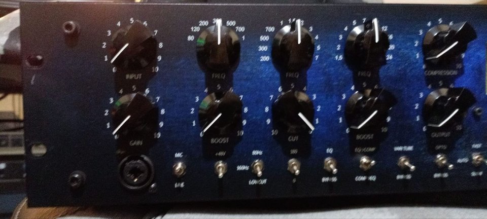 Preamplificador Tegeler VTRC Recording Channel