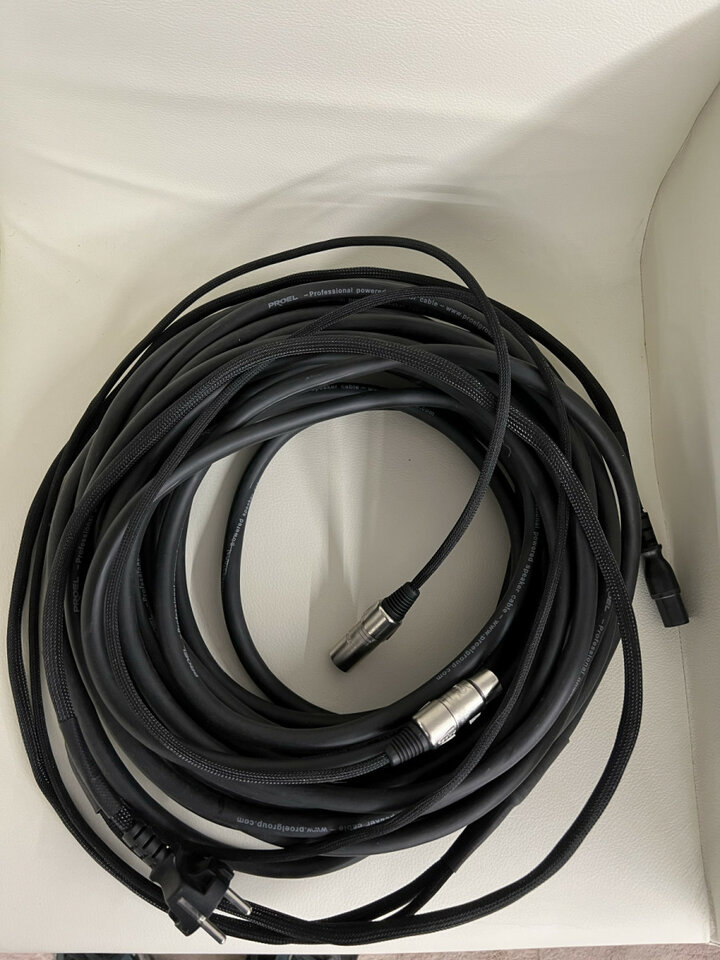 Cable confeccionado XLR/Schuco a XLR IEC de 10m  (ex demo)