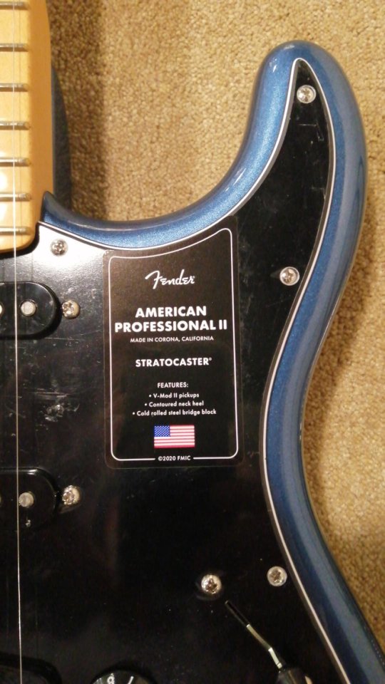 Fender Stratocaster American Pro II