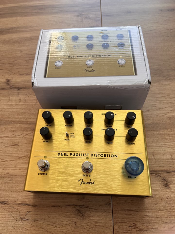 VENDO Fender Duel Pugilist Distortion Pedal 125 € de segunda mano · Foto 1 de 7 · Ourense · 125 €