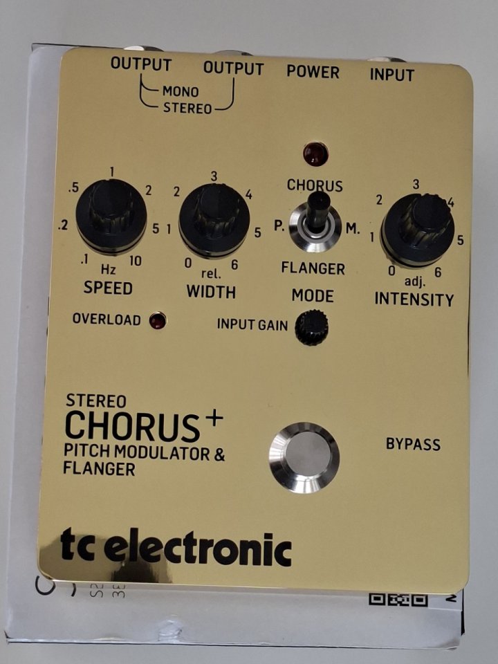 TC Electronic SCF Stereo Chorus + Gold Special Edition. de segunda mano · Foto 2 de 5 · Alicante · 50 €